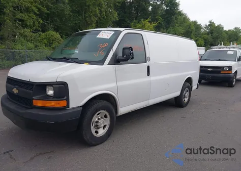 2015 Chevrolet Express 2500 Work Van from USA, damaged, VIN 1GCWGFCF0F1152128